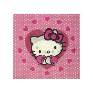 دستمال تم دخترانه کیتی Kitty