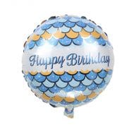 بادکنک فویلی گرد happy