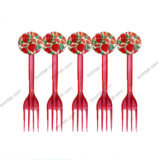 عکس چنگال انار شب یلدا